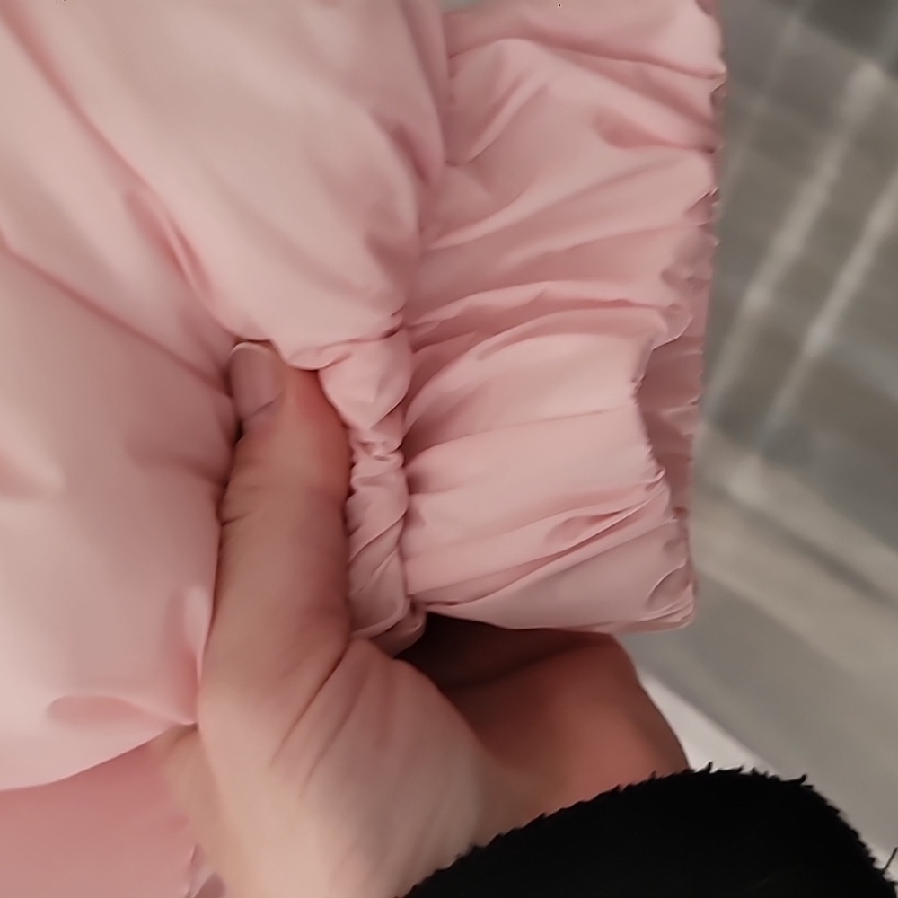 NWT Fabletics Soft Pink Shine All Weather Jacket Coat Size 4XL - Picture 8 of 13